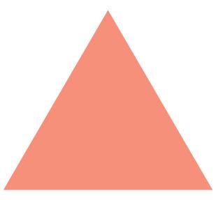 A peach triangle.